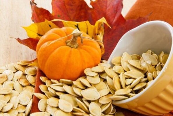 Graines de citrouille pour le traitement de la prostatite